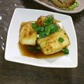 k_d_n_1027's cooksnap of when they made お手軽☆あんかけ揚げだし豆腐.