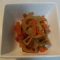 かなん02's cooksnap of when they made 甘辛★れんこんとにんじんのきんぴら.