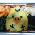 ミジョ's cooksnap of when they made キャラ弁 キイロイトリ.