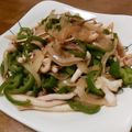 快くん's cooksnap of when they made ｲｶとﾋﾟｰﾏﾝのｵｲｽﾀｰｿｰｽ炒め♪.