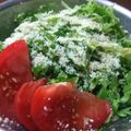 あまいこびと's cooksnap of when they made パンとレタスとトマトのシーザーサラダ.