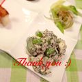 大井町子's cooksnap of when they made きゅうりと枝豆☆さっぱり白和え.