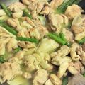 reiryumama's cooksnap of when they made ～鶏肉のにんにくバター＆柚子胡椒炒め～.