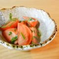 つちかな's cooksnap of when they made ＊トマトとシソのポン酢ダレ和え＊.