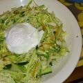 あおばぁ's cooksnap of when they made ＊新玉ねぎのポーチドエッグのせサラダ＊.