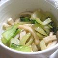 masaka41's cooksnap of when they made ✿乙な味！イカと青梗菜のピリ辛胡麻和え.