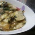 ブウチャン's cooksnap of when they made 豆腐とニラのピリ辛あんかけ.
