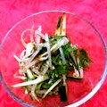 あい葉's cooksnap of when they made ＊簡単もやし和え＊.
