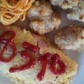 ayafuyu's cooksnap of when they made 片寄り食べの息子にライスオムレツ☆大人も.