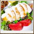 クックエリー's cooksnap of when they made 蒸し鶏のマヨポンごまサラダ.