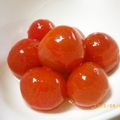 ぷちたく's cooksnap of when they made ミニトマトのデザート。.