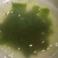 maki_yui's cooksnap of when they made おいしい＆かんたん＜韓国風わかめスープ＞.