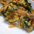 mocomocochan's cooksnap of when they made 包丁いらずの♪キムチーズニラ玉.