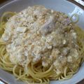 lovemili♪'s cooksnap of when they made しょうがの香る♪お豆腐ソースの和風パスタ.