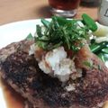 まろ☆☆'s cooksnap of when they made ♪ しめじ入り ♪ 和風おろしハンバーグ.
