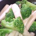 ミケさち's cooksnap of when they made ブロッコリーとエリンギの醤油バター炒め.