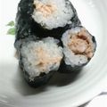 えりこ０８２４'s cooksnap of when they made 簡単ツナフレークで☆巻き寿司.