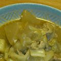 まぁのばんごはん's cooksnap of when they made 酒の肴にも！白菜と大根と豚肉のカレー煮♪.