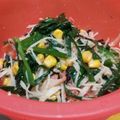 ＰＵＲＵ's cooksnap of when they made ニラとカニカマの塩昆布・粉チ・胡麻和え.