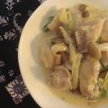 narimimama's cooksnap of when they made 鶏肉とねぎの醤油バターミルク炒め.