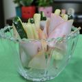ぽっぽぺぺ's cooksnap of when they made オードブルに♪ズッキーニひとくちハム巻♡.