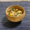 コムギ大好き's cooksnap of when they made 【おみそ汁】豆腐となめこのお味噌汁.