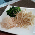 おねえママ's cooksnap of when they made もやし・ほうれん草・大根＊ナムル3種＊.