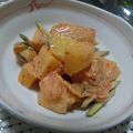 たまこ＆ママ's cooksnap of when they made ジャガイモのキムチマヨ☆温サラダ.