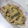 まめmam's cooksnap of when they made うまうまっ！クリーミィな鶏マヨ♡.