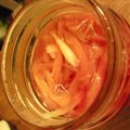 チなつ's cooksnap of when they made 茗荷の酢漬け.