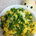 コニマリ's cooksnap of when they made えんどう豆の卵とじ.