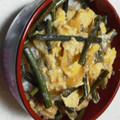 きりんとチーター's cooksnap of when they made わらびと鶏肉の卵とじ.