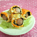 みなみんくっきんぐ's cooksnap of when they made ソーセージのくるくる卵焼き☆.