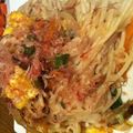 sakurask's cooksnap of when they made めんつゆで！簡単冷麦チャンプルー♪.