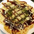 komutatata's cooksnap of when they made じゃこ入りおからお好み焼き.