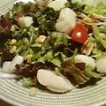 時花菜's cooksnap of when they made ほたて入り野菜サラダ.