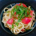 ❤️かわだん❤️'s cooksnap of when they made 和風★ツナとトマトのカッぺリーニ.