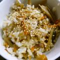 もさな's cooksnap of when they made 混ぜただけ♪鶏ごぼうの炊き込みご飯風.