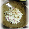 ＴＯＭＯＷＡＴ's cooksnap of when they made 簡単♡♥新玉葱の白和え風サラダ.