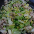 ひでこ３'s cooksnap of when they made 白菜と豚肉の炒め物.