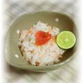 ＴＯＭＯＷＡＴ's cooksnap of when they made すだち明太子ごはん.