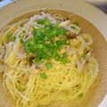 真生mama's cooksnap of when they made ☆ツナ＆きのこの和風パスタ☆.