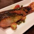 バニラ121's cooksnap of when they made 鮭のムニエル　トマトケイパーソース.