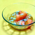 たべみじ's cooksnap of when they made 簡単☆トマトと新玉ねぎのもずく酢和え.