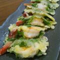 ふるびあ's cooksnap of when they made 冷めても美味しい♪海老の大葉焼き.