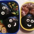 一姫三太郎母ちゃん's cooksnap of when they made キャラ弁　スライム.
