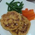 ☆ふじちゃん☆'s cooksnap of when they made 簡単　照り焼き豆腐ハンバーグ　.