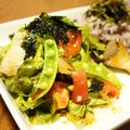 オマールえび子's cooksnap of when they made 韓国風　まぜるだけ♬キムチサラダ♥.
