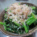 こずっぺ's cooksnap of when they made ★すっきり！ほうれん草の梅かつお和え★.