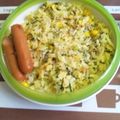 さっくさく's cooksnap of when they made 子供も大好き！小松菜とカニカマの炒飯.